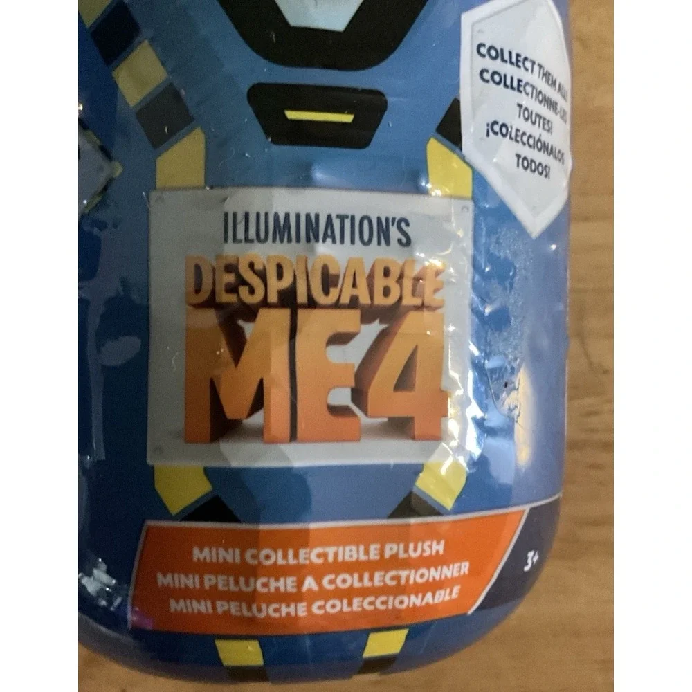 Illumination's Despicable Me 4 Mini Collectible Plush, Series 1, Set‎ Of 3, NIP